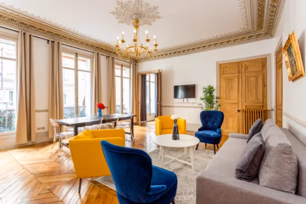Le salon Cozy apartment Castellane