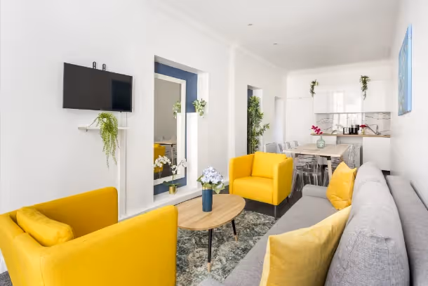 Le salon Cozy Apartment Saint Denis II