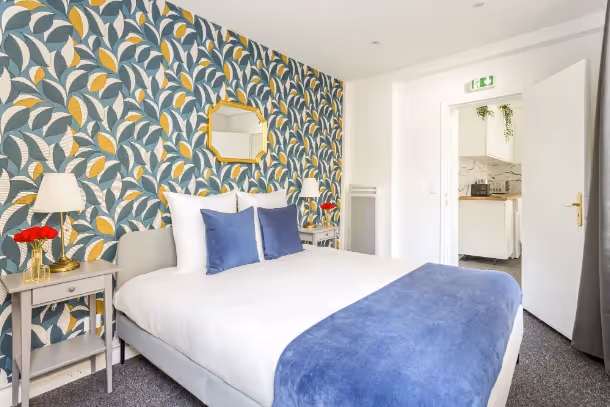 La chambre 1 Cozy Apartment Saint Denis II