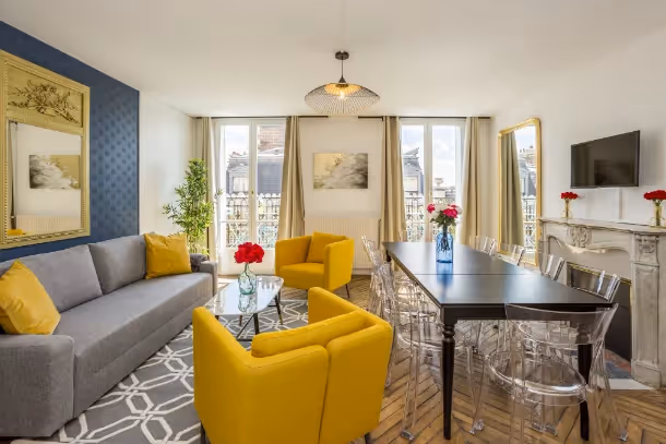 Le salon Cozy Apartment Tilsitt