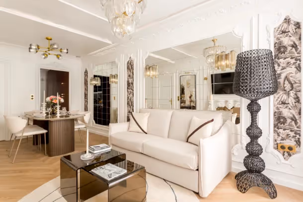 Le salon Luxury Suite Aboukir IX