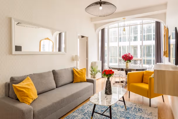 Le salon Cozy Apartment Sentier II