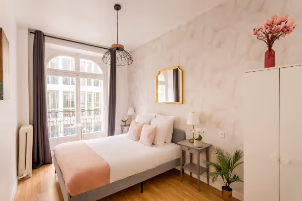 La chambre 1 Cozy Apartment Sentier II