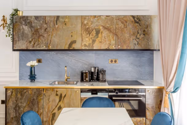 La cuisine Luxury Suite Haussmann I