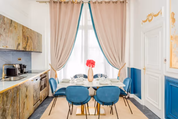 La cuisine Luxury Suite Haussmann I