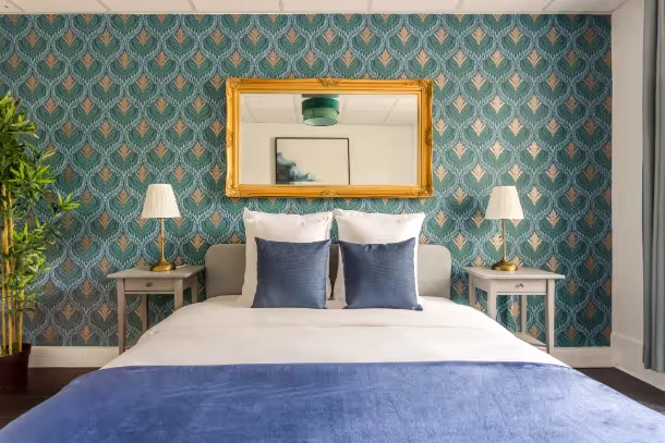 La chambre lit double Cozy Apartment Grande Armee