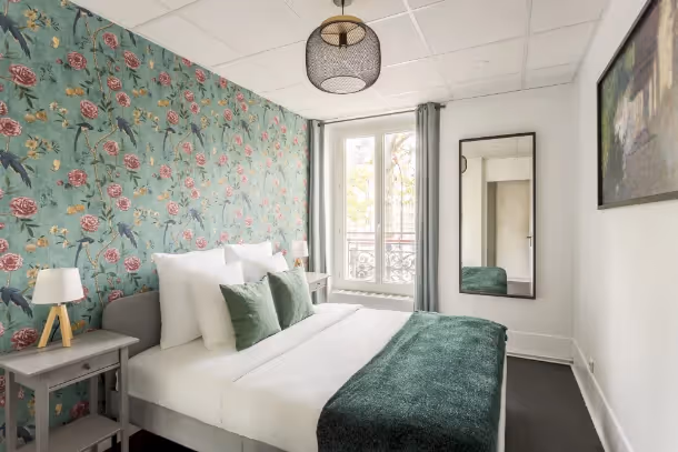 La chambre vue fenêtre Cozy Apartment Grande Armee