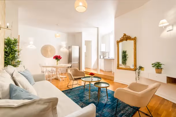 Le salon Cozy Apartment Monceau