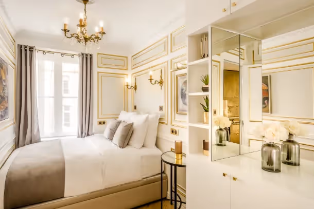 Le salon décoré Signature Suite Valois
