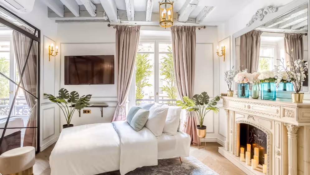Le Canape lit 1 suite de luxe rambuteau