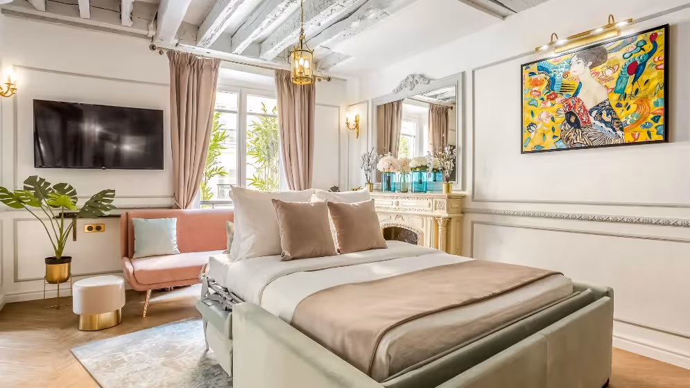 Le Canape lit 2 suite de luxe rambuteau