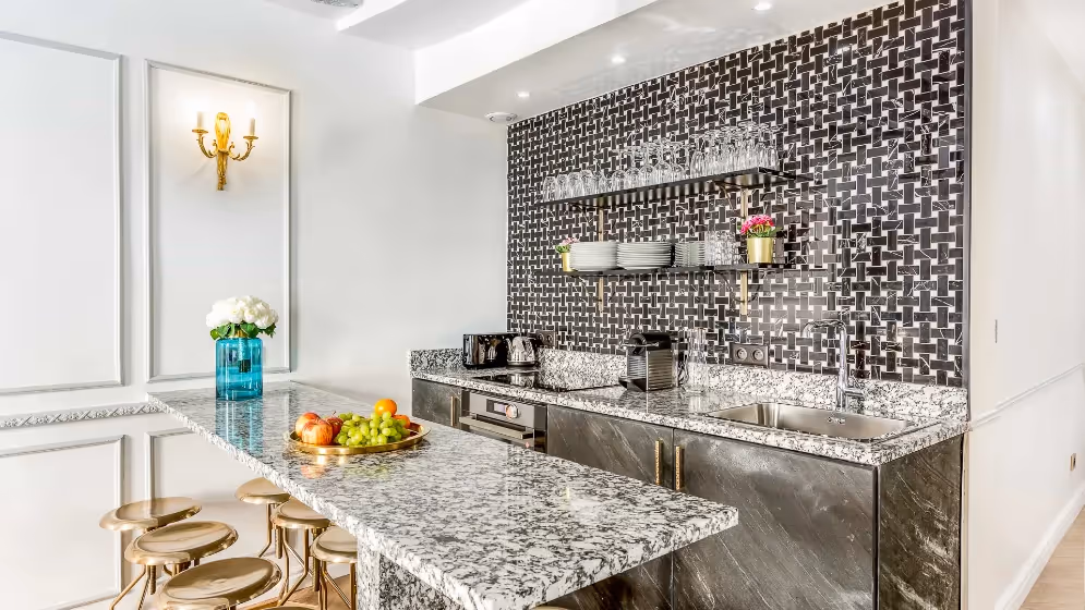 Le Cuisine 3 4 luxury suite rambuteau