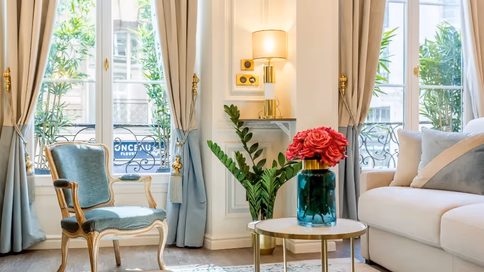 Le Salon plan serre suite de luxe aboukir V