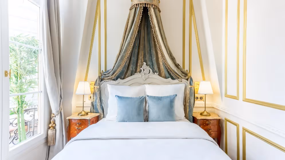 Le chambre 1 master de face suite de luxe aboukir VI