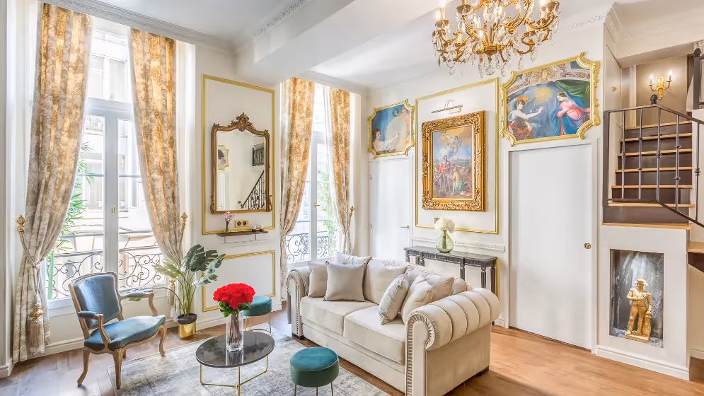 Le Salon suite de luxe aboukir VI