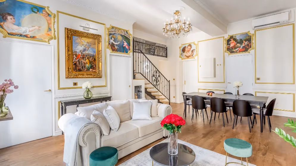 Le Salon suite de luxe aboukir VI