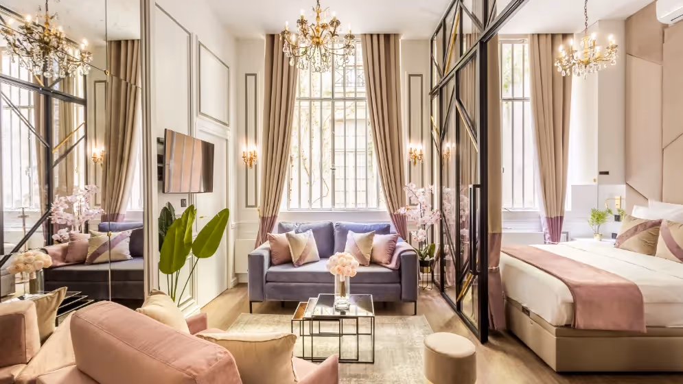 Le Salon ensemble suite de luxe archives I