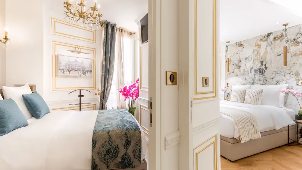 Le deux chambres suite de luxe bourdonnais
