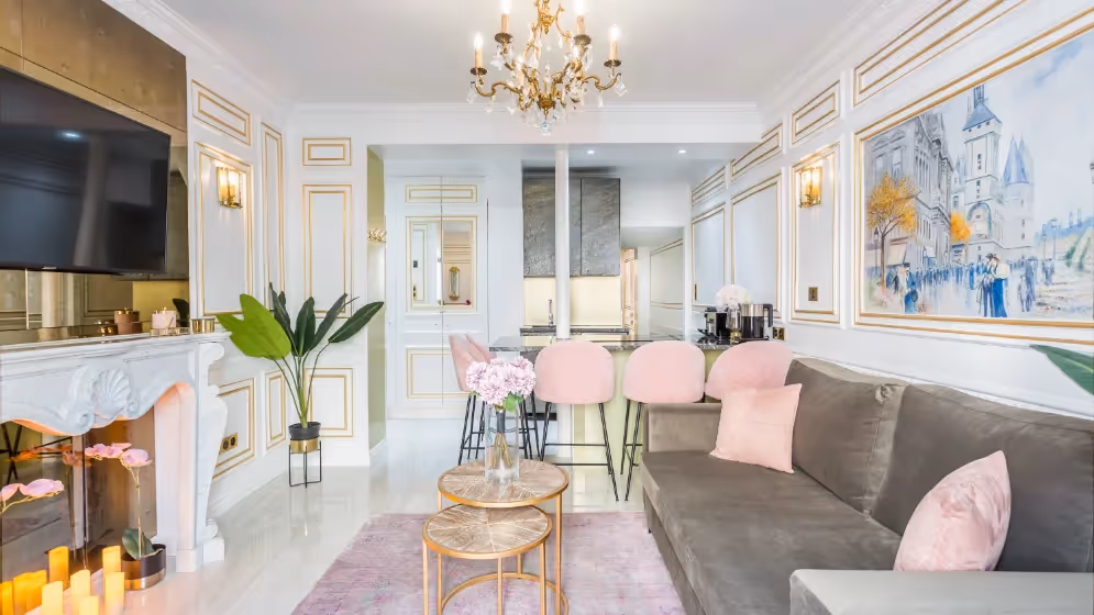 Le salon suite de luxe bourdonnais