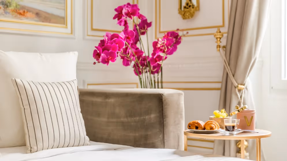 Le detail salon suite de luxe bourdonnais