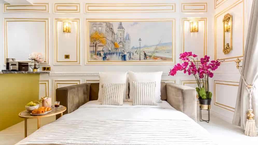 Le canape lit fait suite de luxe bourdonnais