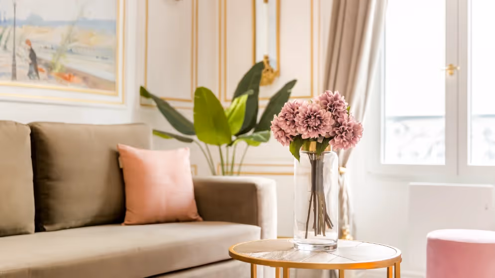 Le detail salon suite de luxe bourdonnais