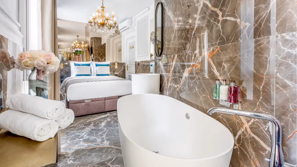 Le sdb chambre 1 suite de luxe marcel II