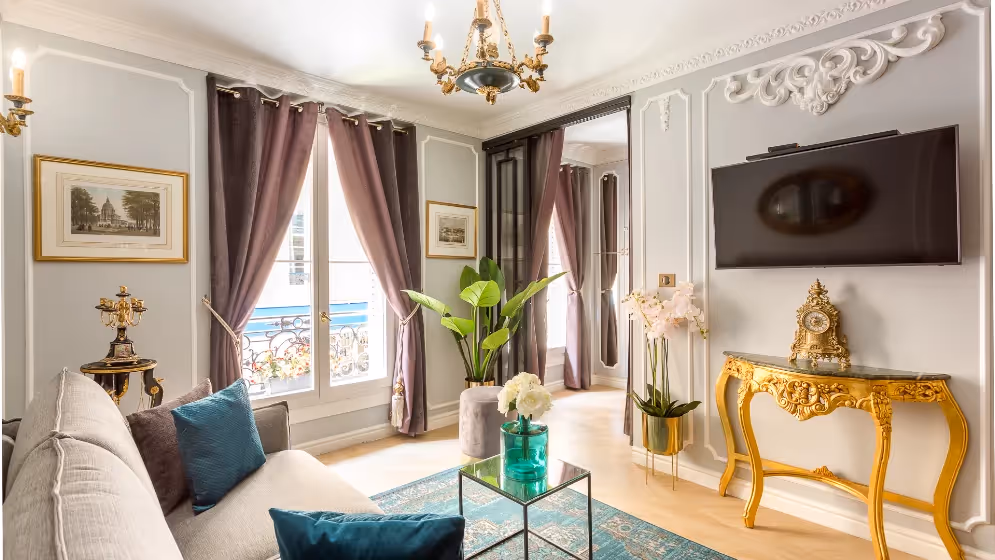 Le salon suite de luxe ponthieu II
