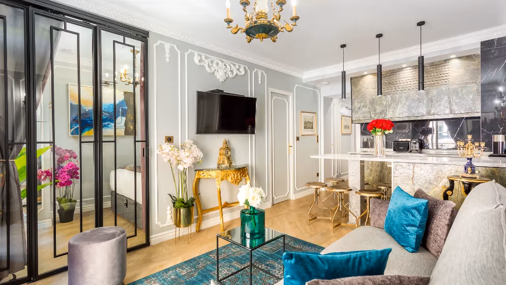 Le salon suite de luxe ponthieu II