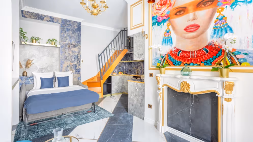 Le Canape lit suite de luxe saint louis