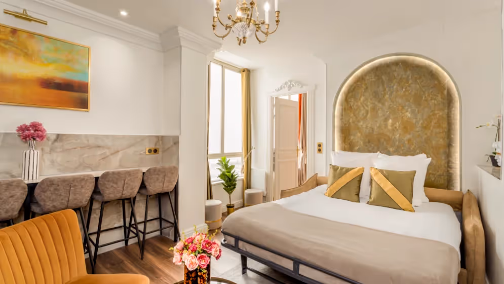 Le Canape lit suite de luxe rousseau