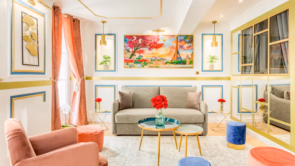 Le Salon suite de luxe aboukir VII
