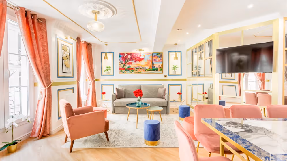 Le Salon suite de luxe aboukir VII
