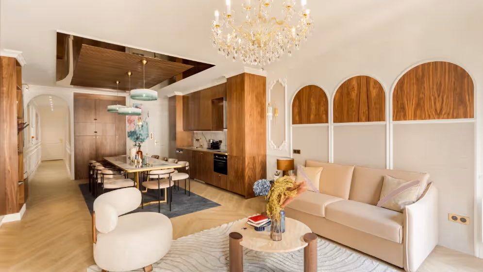Le Salon Table a manger suite de luxe michodiere