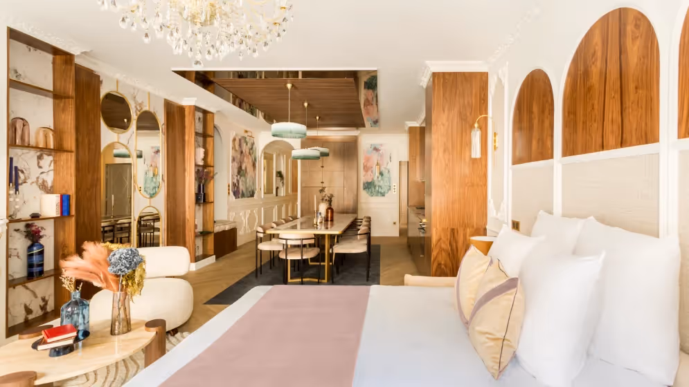 Le canape lit suite de luxe michodiere