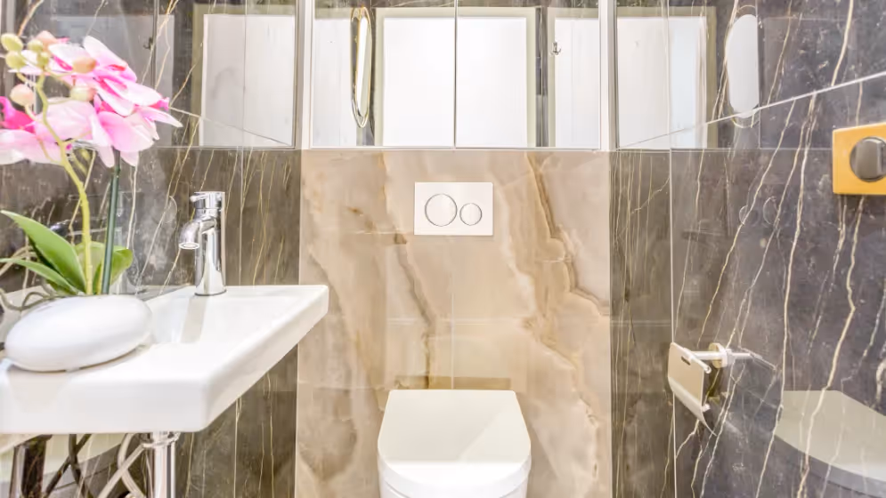 The Volney II luxury suite wc