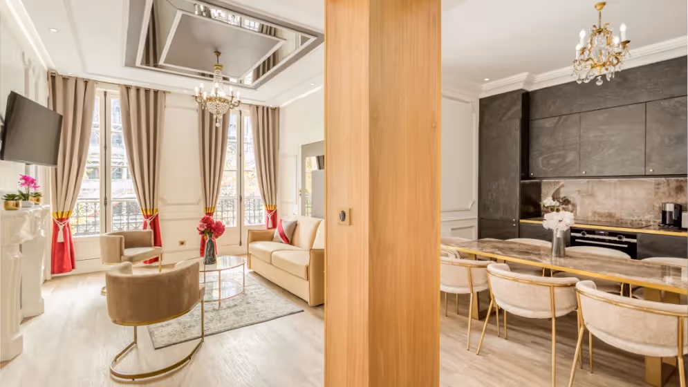 Le Appt suite de luxe saint martin VII balcon Vue pompidou