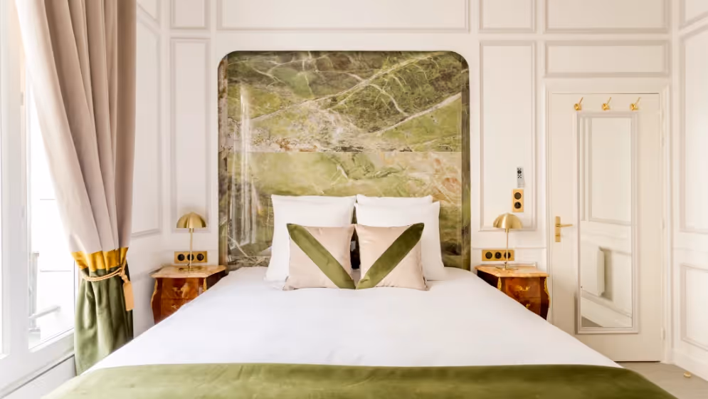 Le chambre 1 suite de luxe saint martin VII balcon Vue pompidou