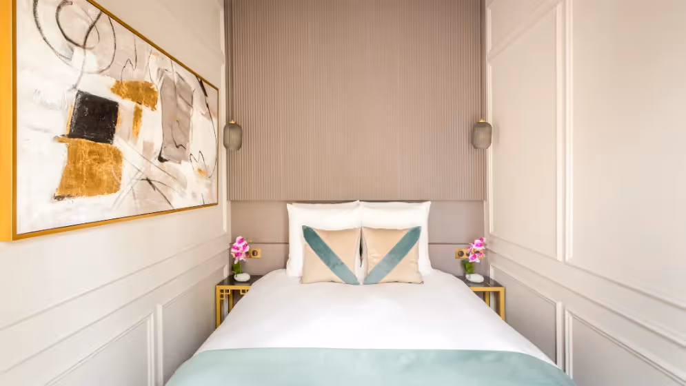 Le chambre 2 suite de luxe saint martin VII balcon Vue pompidou