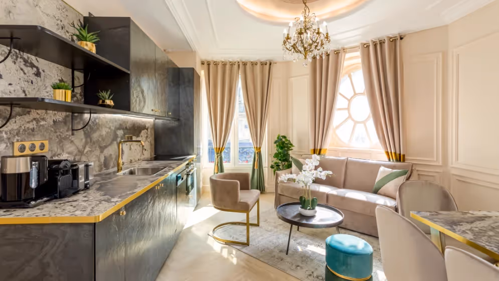 Le Cuisine Salon suite de luxe ours I
