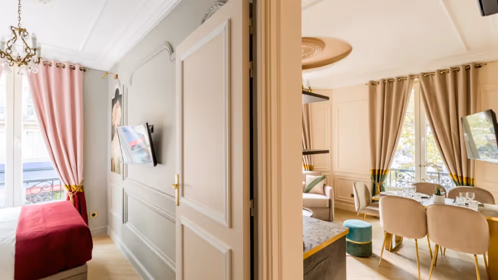 Le chambre 1 Salon suite de luxe ours I