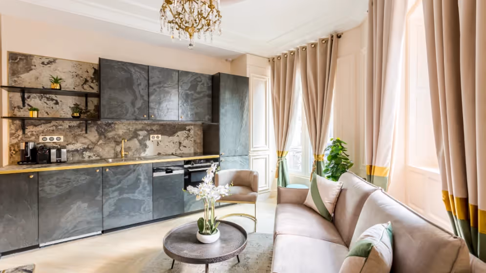 Le Cuisine salon suite de luxe ours I