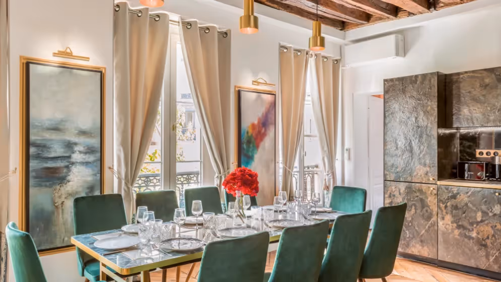 Le Cuisine dressee luxury suite antoine II