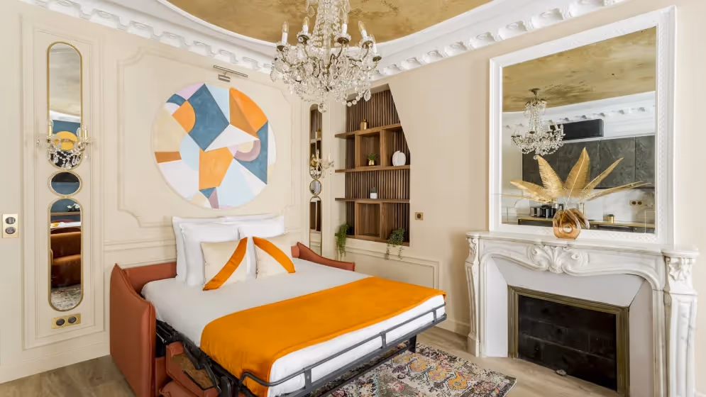 Le Canape lit min suite de luxe boissy