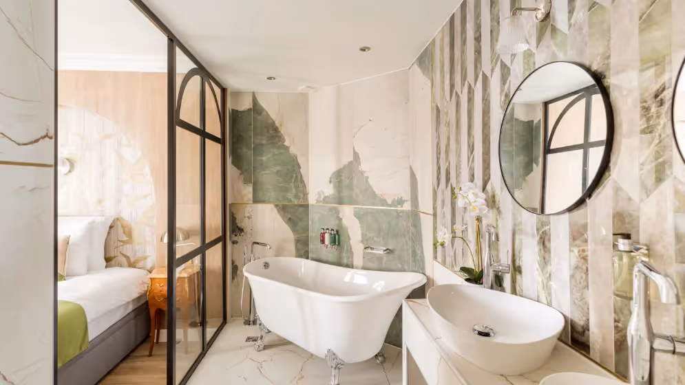 Le sdb chambre 1 suite de luxe boissy