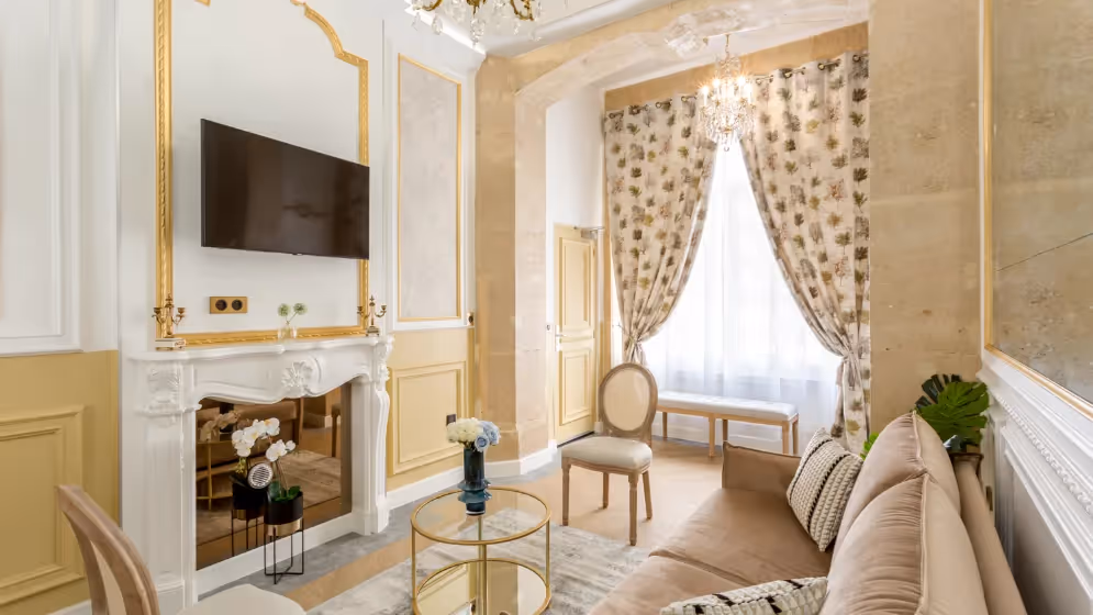 Le 11Salon suite de luxe haussmann II