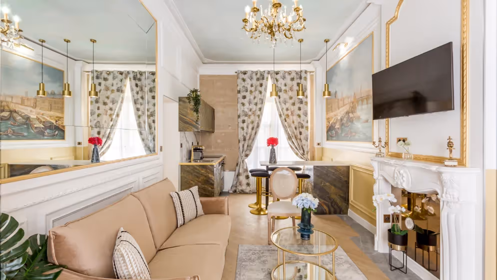 Le 20 Salon suite de luxe haussmann II