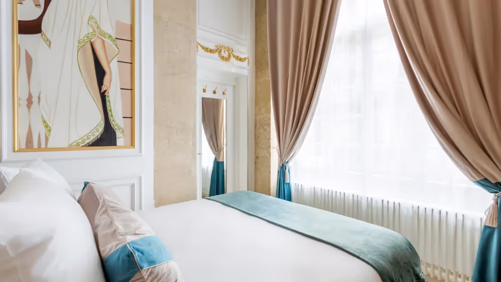 Le chambre 1 suite de luxe haussmann II