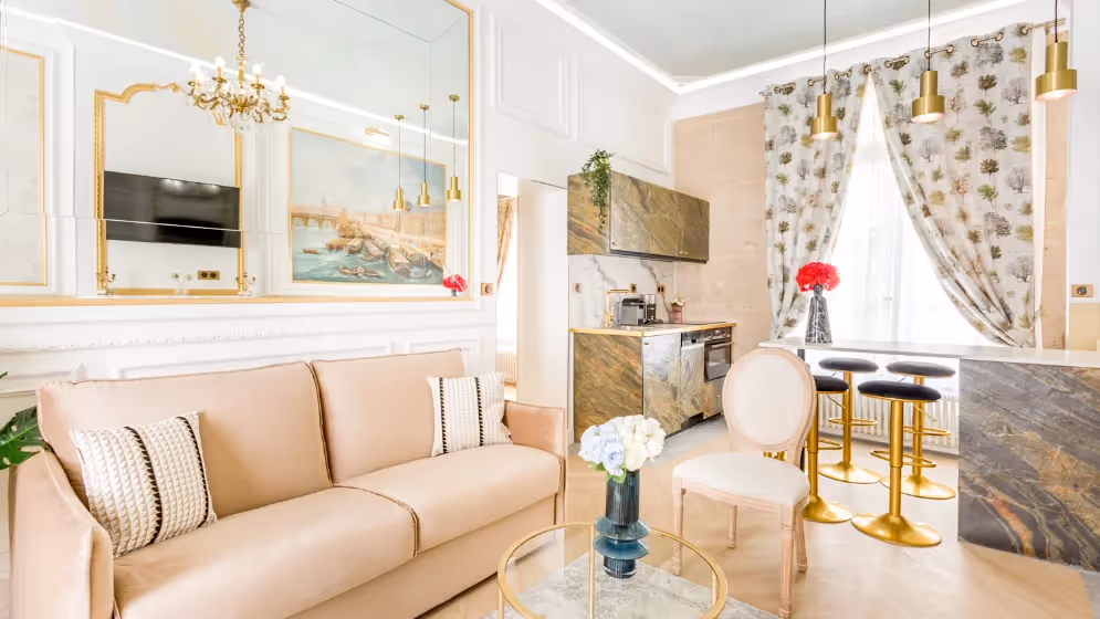 Le 22Salon suite de luxe haussmann II
