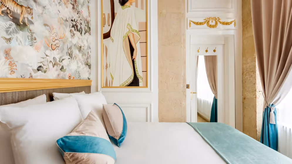 Le chambre 1 suite de luxe haussmann II